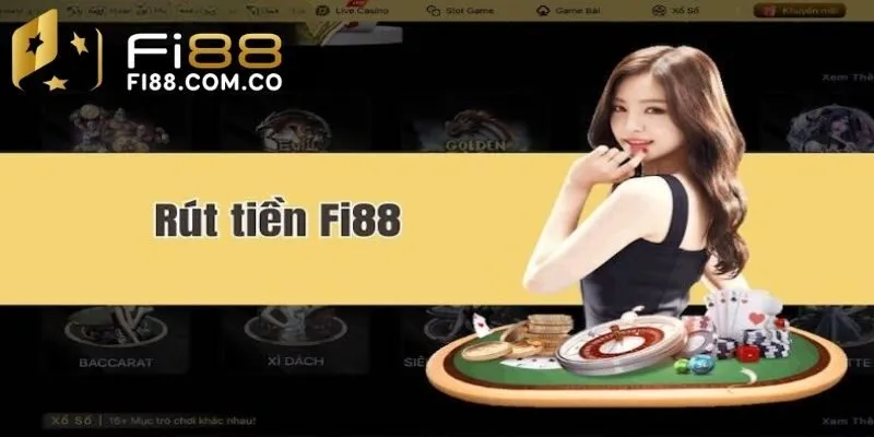 2 phương thức rút tiền Fi88 khác nhau tại nhà cái
